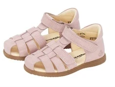 Bundgaard Bali sandal i lyserød læder